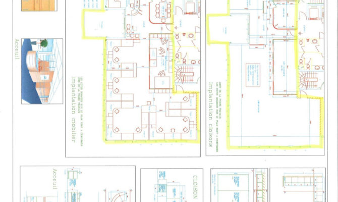 location Bureaux 643.00 m²