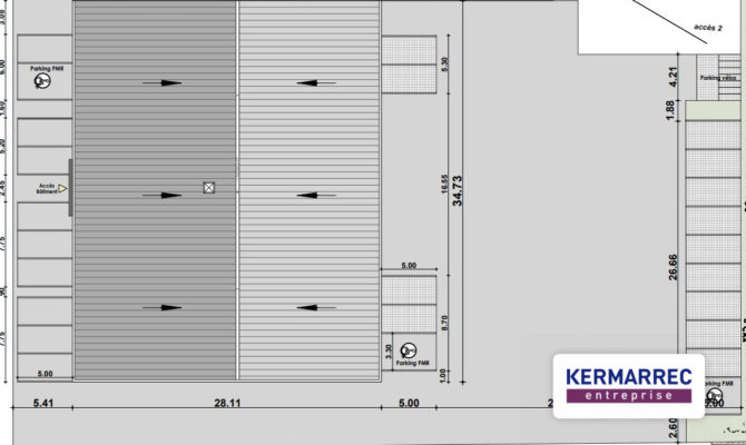 location Bureaux 208.00 m²