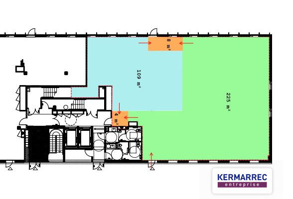 achat Bureaux 375.00 m²