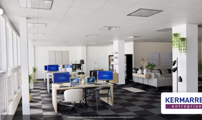 location Bureaux 643.00 m²