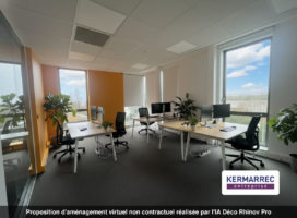 achat Bureaux 320.00 m² Saint-Herblain 44