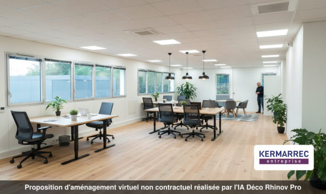 location Bureaux 134.00 m²