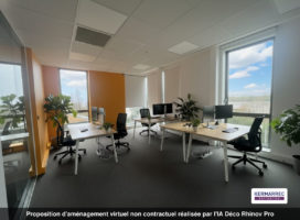 location Bureaux 320.00 m² Saint-Herblain 44