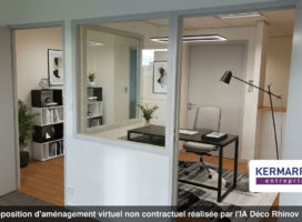 location Bureaux 154.00&nbsp;m² Nantes 44