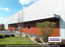 location Local d'activité 3100.00&nbsp;m² La Mézière 35