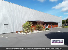 location Local d'activité 3100.00&nbsp;m² La Mézière 35