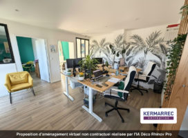 location Bureaux 45.00 m² Auray 56