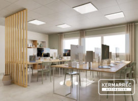 location Bureaux 60.00 m² Theix-Noyalo 56