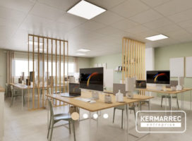 location Bureaux 117.00 m² Theix-Noyalo 56