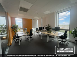 location Bureaux 320.00 m² Saint-Herblain 44