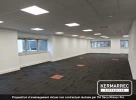 location Bureaux 220.00&nbsp;m² Nantes 44