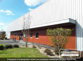 location Local d'activité 3100.00 m² La Mézière 35