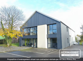 location Local d'activité 320.00&nbsp;m² La Chapelle-des-Fougeretz 35