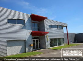 location Local d'activité 479.00&nbsp;m² Montgermont 35