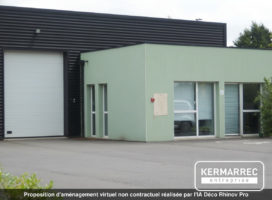 location Local d'activité 240.00&nbsp;m² Saint-Aubin-du-Cormier 35