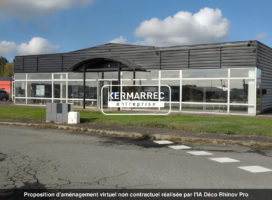 location Local d'activité 190.00 m² Melesse 35